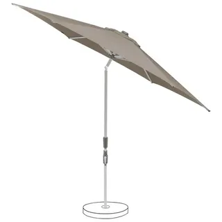 SUNCOMFORT Slide Ø 250 cm Schwarz