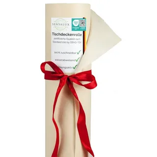 Sensalux Tischdeckenrolle Vlies 0,99 x 10 m Creme, 80 g/m2