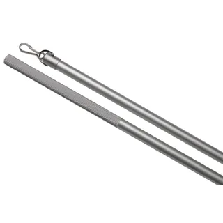 Schleuderstab aus Aluminium, 50 cm, für Gardinen, Vorhänge, Paneelwagen, Flächenvorhänge, Schiebevorhänge