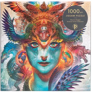 Paperblanks Dharma Dragon Android Jones Collection: 1000 Pieces, Multicor