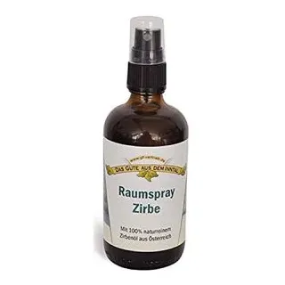 Inntaler Raumduft Zirbe, Spray, mit 100% naturreinem Zirbenöl, 100 ml