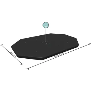BESTWAY Poolabdeckung Flowclear grau 300x200 cm