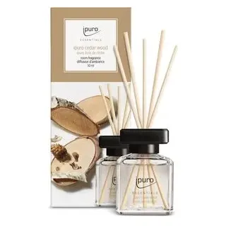 ipuro Raumduft Essentials, 50 ml, mit Stäbchen, cedar wood