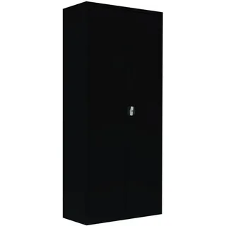 Lüllmann Steelboxx Aktenschrank 180x80x38,3 schwarz