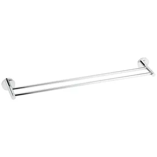 Grohe Essentials Doppelbadetuchhalter Silber 40802001