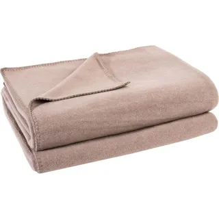 Zoeppritz Soft-Fleece Decke 160 x 200 cm sand
