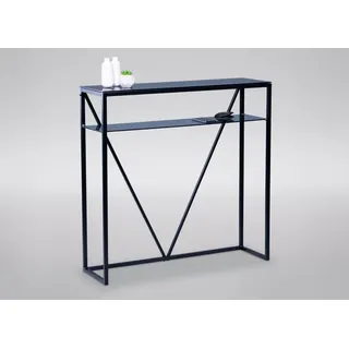 Konsolentisch Saphira Glas Grau