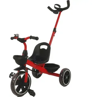 NEW SPORTS Dreirad mit Schubstange, mit Freilauf