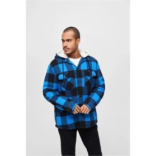 Brandit Textil Lumberjack Jacke Black / Blue 3XL