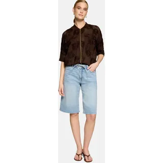 Zero Blouson mit Fledermausärmeln braun 34