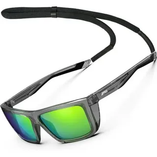 Herren Polarisierte Sportsonnenbrille UV-Schutz Laufen Angeln Reise