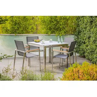 Greemotion Sydney Set 5-tlg. Grau/Silber