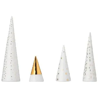 räder Kleiner Winterwald 4er Set Gold
