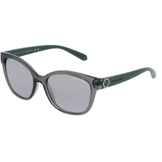 Armani Exchange AX4127S Damen-Sonnenbrille Vollrand Butterfly Kunststoff-Gestell, grün