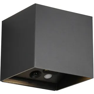 Trio LED Wandleuchte Akku Kunststoff 10 cm inkl. 1 Watt LED schwarz matt