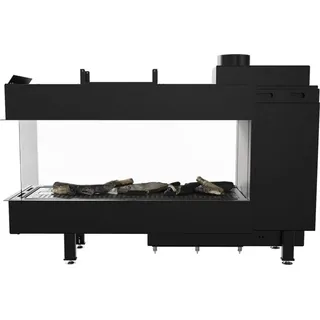 Kratki LEO 100 Gaskamin 9 kW schwarz
