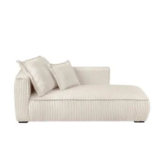 Chaiselongue  Modena ¦ beige ¦ Maße (cm): B: 208 H: 95 T: 124.0