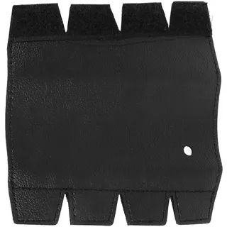 Waldhorn-Handschutz, Rutschfeste Leder-Waldhorn-Griffhülle für Waldhornspieler (BLACK)