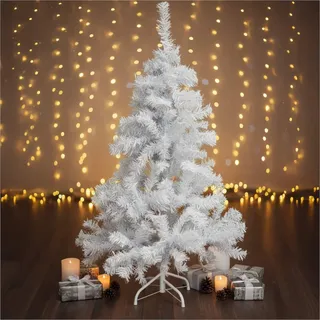 Gravidus Künstlicher Weihnachtsbaum Weiß 120 cm