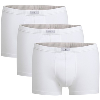 Götzburg Herren Pants, Vorteilspack - Single Jersey, Unterwäsche Set, Cotton Stretch Weiß XL 9er Pack (3x3P)