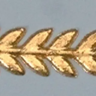 efco "Blätter Wachs Dekoration Grenze, Gold, 180 x 7 mm