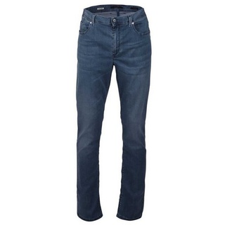 Alberto 5-Pocket-Jeans blau (1-tlg) blau 34/32