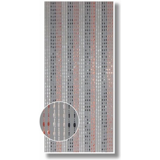 Türvorhang Conacord Decona Jasmin Perlenvorhang bunt, CONACORD, Hakenaufhängung, halbtransparent, 90 x 200 cm, Kunststoff - hohe Strangdichte bunt