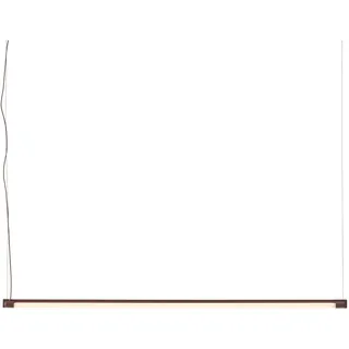 Muuto Fine Suspension LED Pendelleuchte, 120 cm, deep red