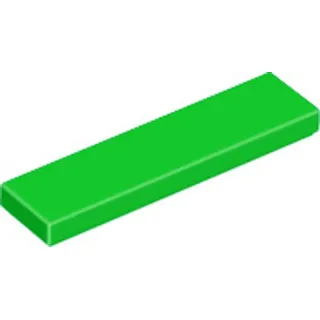 25 Stück LEGO, Teil Nr. 2431, Hellgrün (Bright Green)
