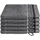 Waschhandschuh 5 x 16 x 22 cm anthrazit