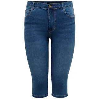 ONLY CARMAKOMA 5-Pocket-Jeans blau
