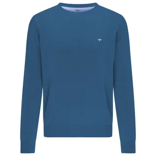 FYNCH-HATTON Strickpullover, mit Logostickerei, Gr. S, azure, , 71311835-S