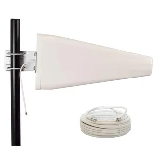 PremiumX LTE-Antenne Outdoor 3G 4G LTE 10m Kabel