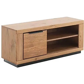 MCA living Greno TV-Lowboard 123 cm Beige/Massivholz