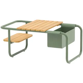 Zebra Technologies Somerset Loungetisch 83,5x46cm Aluminium grün