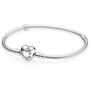 Pandora Armband 590719 Armband Damen Moments Herz Verschluss Silber 17 cm