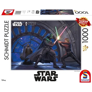 Schmidt Spiele Puzzle Thomas Kinkade Star Wars A Son's Destiny 57375, 1000 Puzzleteile