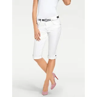 Heine Capri-Jeans Bequem Weiß 40