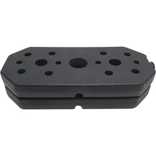 Christopeit Sport Gewichtsplatten Hantelscheibe 11,2 kg schwarz