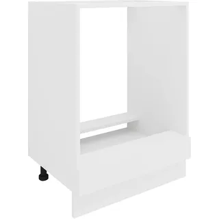 VCM Herdumbauschrank Esilo 60 x 46 x 82 cm Weiß
