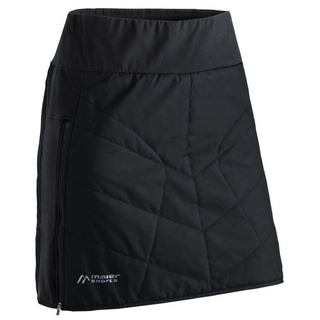 Maier Sports Sweatrock Skjoma Skirt W Damen Überrock, atmungsaktiv und windabweisend, elastischer Bund schwarz 42