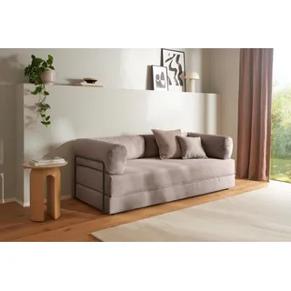homsy by ana johnson Schlafsofa 2-Sitzer Braun