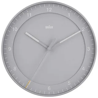 Braun Klassik Wanduhr 30 cm BC17G braun