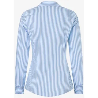 More & More gestreifte Hemdbluse Blau 40