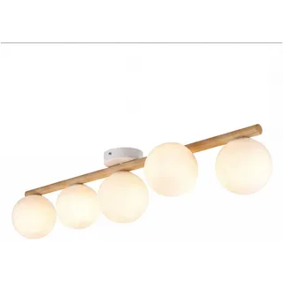 Licht-Erlebnisse Olara 5-flg. Holz/Metall 83 cm