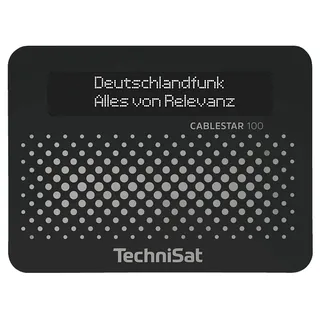 TechniSat CABLESTAR 100 Digital-Radio-Empfangsteil CABLESTAR100 sw