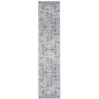 Gina Oriental Teppich - Grau / Beige 80x350