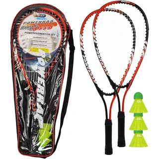 Best Sporting Badminton-Set 6-teilig orange/schwarz