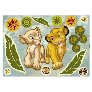 Komar Desosticker Simba and Nala 70 x 50 cm