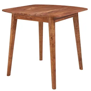 KADIMA DESIGN Sheeshamholz 80 x 78 x 80 cm braun